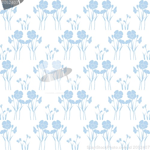 Image of seamless floral pattern