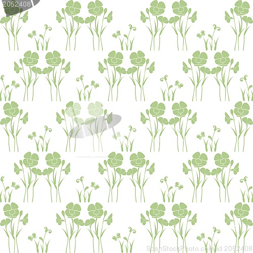 Image of seamless floral pattern