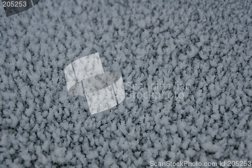 Image of Frozen snow, backgroun