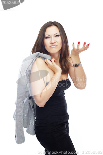 Image of Angry businesswoman