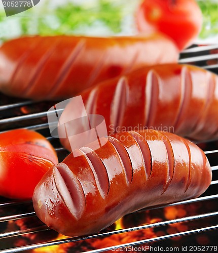 Image of grilled sausages