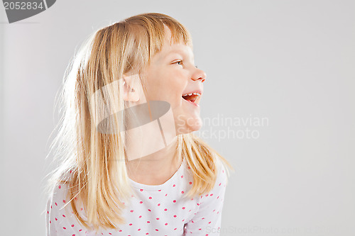 Image of Happy smiling young girl