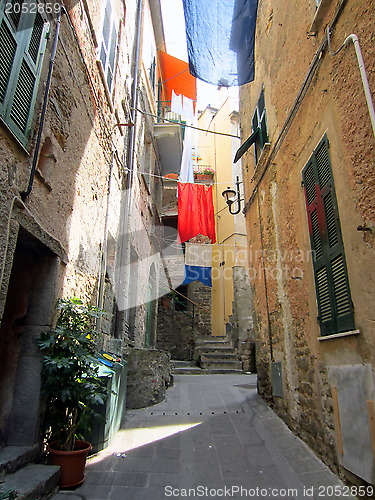 Image of Village in Liguria on Italian Coast