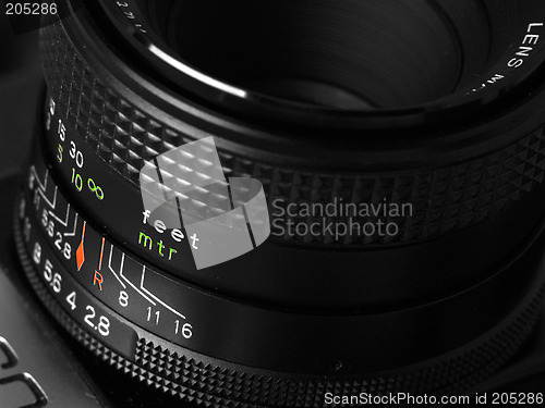 Image of interchangeable lens