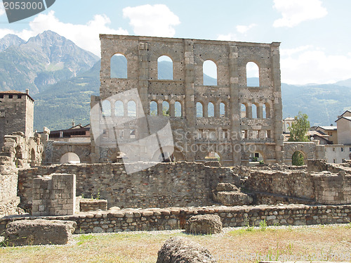 Image of Roman Theatre Aosta