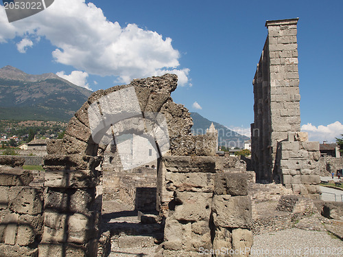 Image of Roman Theatre Aosta