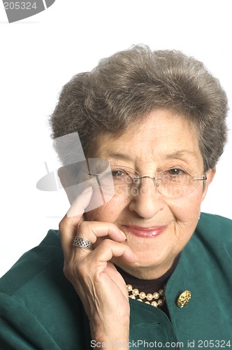 Image of senior woman executive