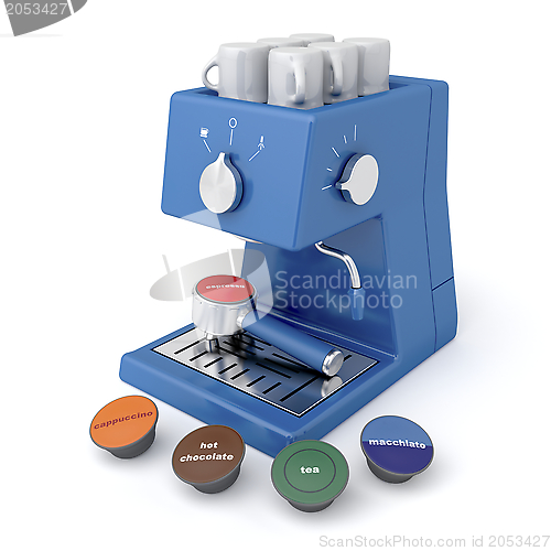Image of Capsule coffee machine