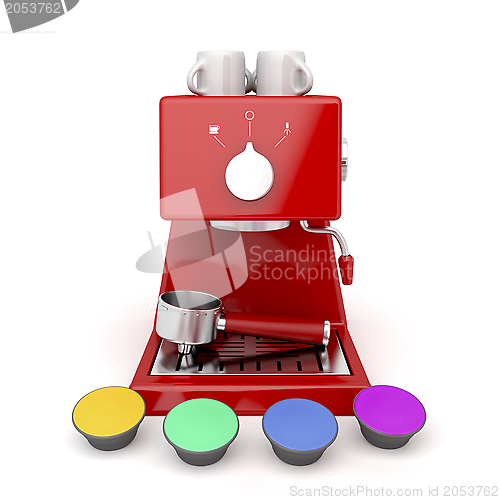 Image of Coffee machine capsules