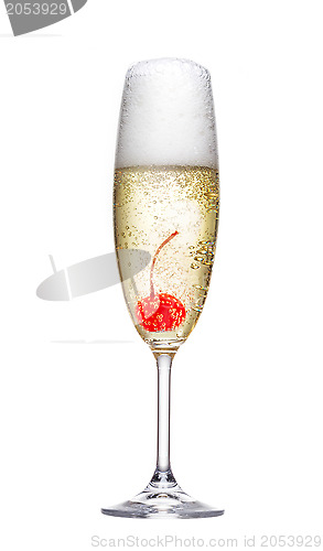 Image of glass of champagne