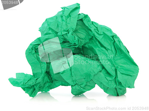 Image of Green Tissue Paper