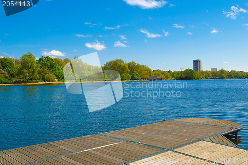 Image of Serpentine lake, London