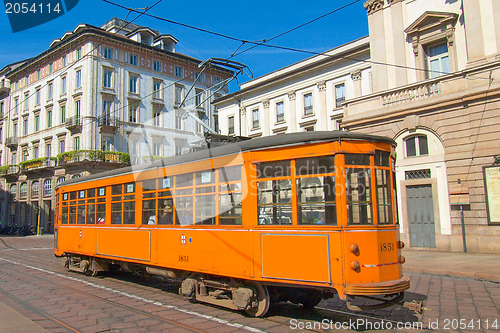 Image of Vintage tram, Milan