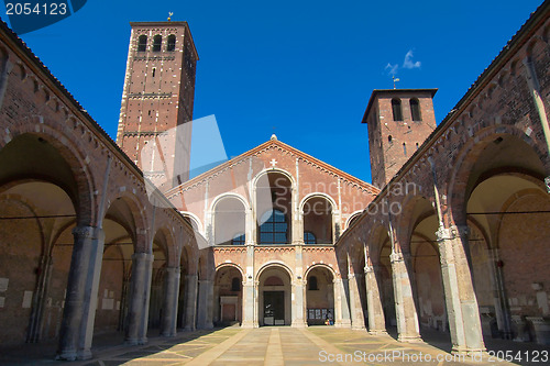 Image of Sant Ambrogio church, Milan