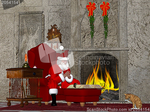 Image of Santa and the Naughty and Nice Book