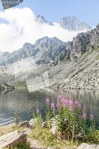 Image of Alpine lake