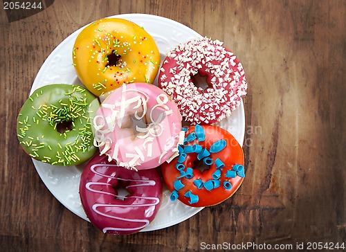 Image of baked donuts