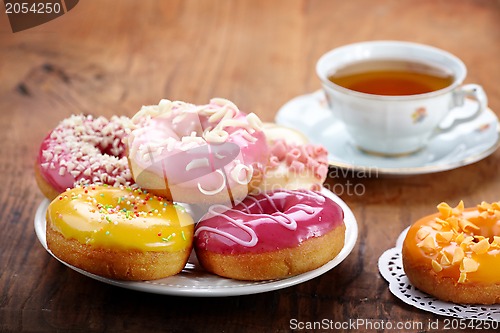 Image of baked donuts