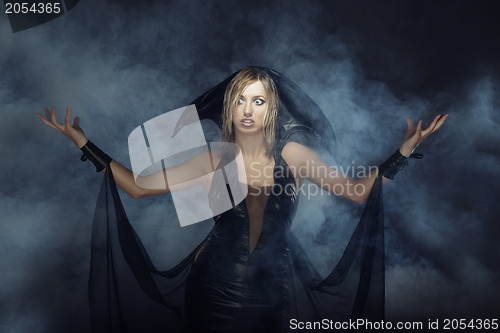 Image of Witch in the smoke