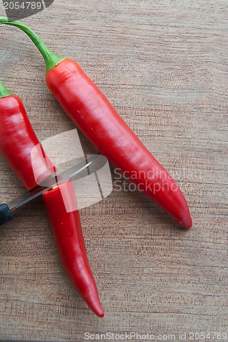 Image of Sliced Red Chili