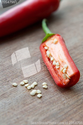 Image of Sliced Red Chili
