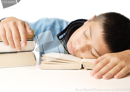 Image of Sleeping after reading