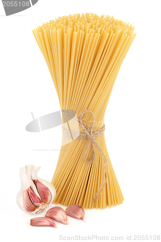 Image of Spaghetti Pasta and Garlic  