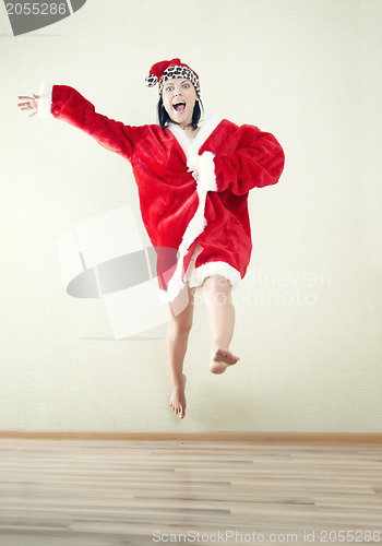 Image of Jumping Santa