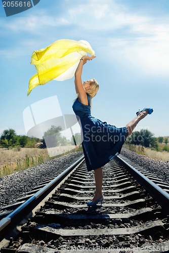 Image of Dancing on the railroad