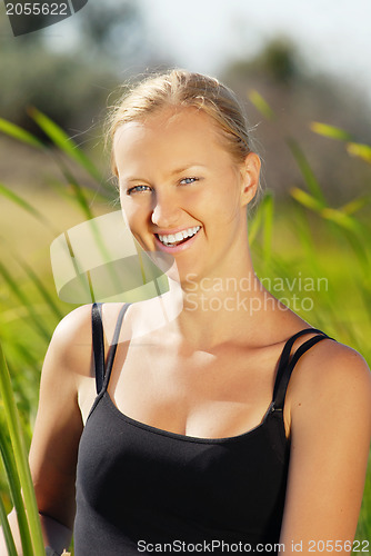 Image of Outdoor smile