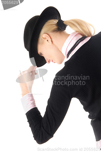 Image of Woman and hat