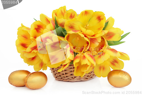 Image of Easter Flower Basket