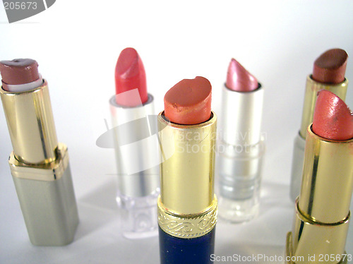 Image of few lipsticks