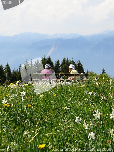 Image of Summer day in mountains