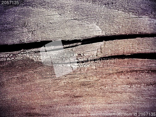 Image of Old wooden texture with large cracks