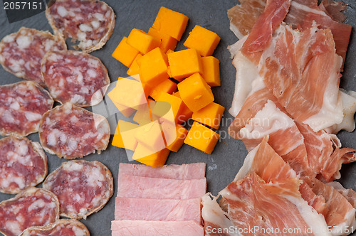 Image of assorted cold cut platter