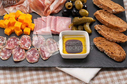 Image of assorted cold cut platter