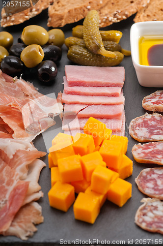 Image of assorted cold cut platter