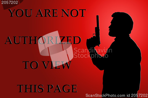 Image of Not Authorized to View Page on Red