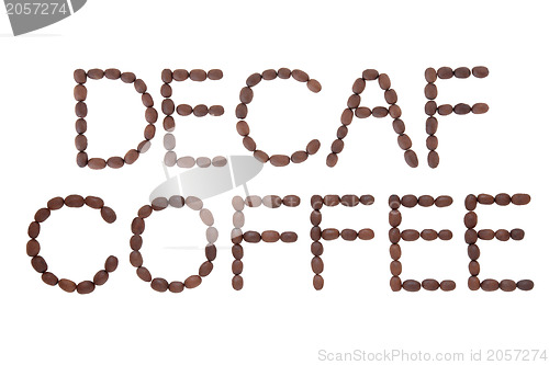 Image of Decaf Coffee Sign