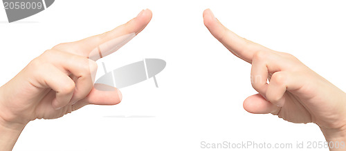 Image of hand roof