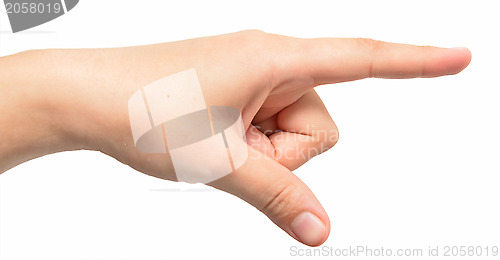Image of woman hand 