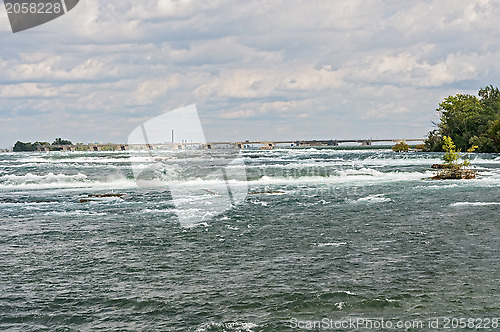 Image of Niagara River before Falls