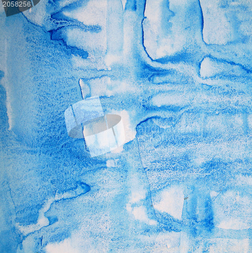 Image of Abstract watercolor background on paper texture