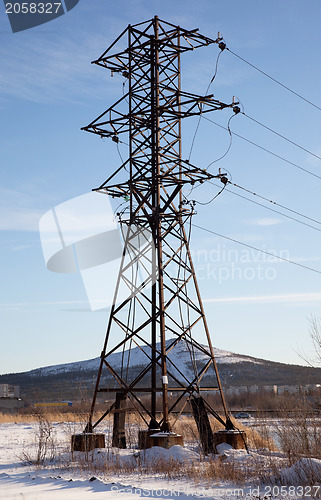 Image of Reliance power line