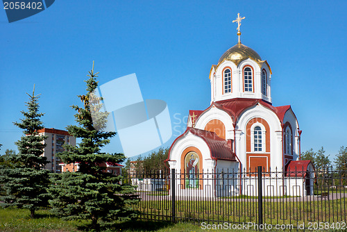 Image of The temple in honour of the monk Anthony the Great. Russia. Nizh