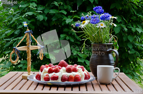 Image of Strawberry cake