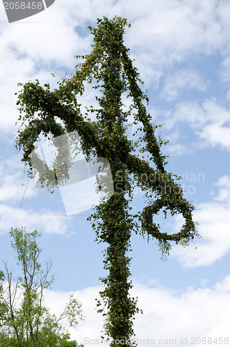 Image of Midsummer pole