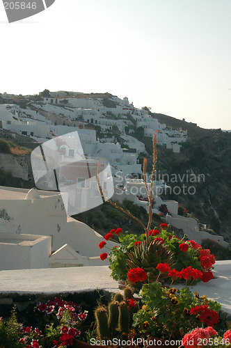 Image of incredible view greek islands