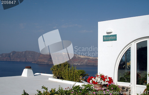 Image of incredible view greek islands